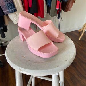 Steve Madden Pink Platform